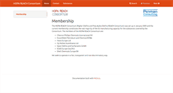 Desktop Screenshot of hopaconsortium.com